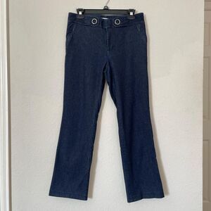 Anthropologie - The Essential Crop Flare Denim - Size US 6